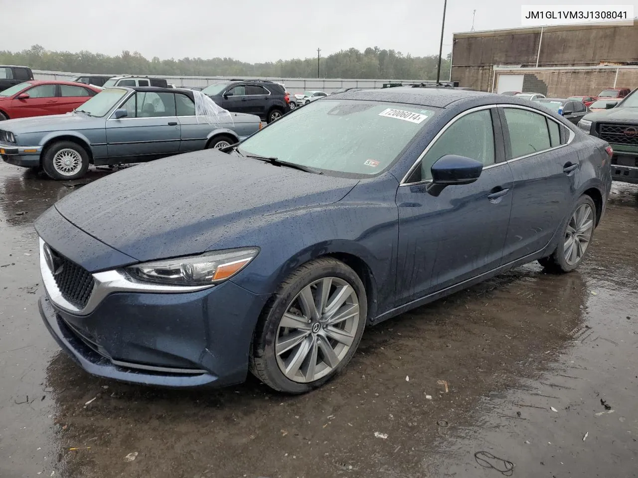 2018 Mazda 6 Touring VIN: JM1GL1VM3J1308041 Lot: 72006014