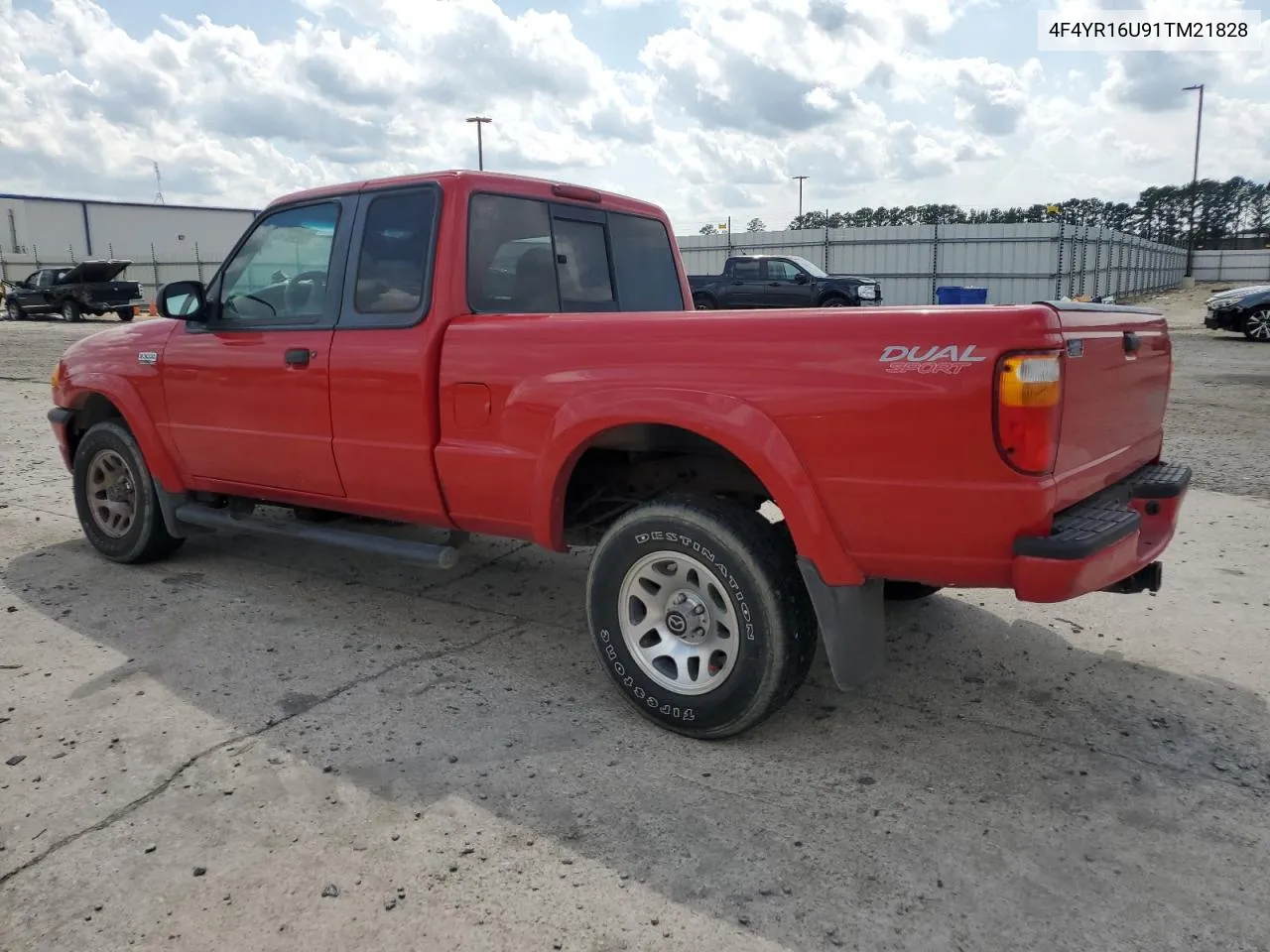 2001 Mazda B3000 Cab Plus VIN: 4F4YR16U91TM21828 Lot: 63854114