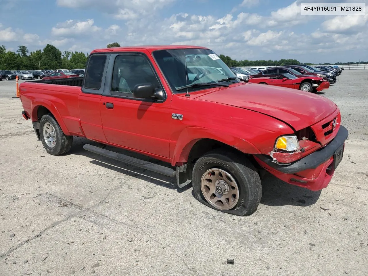 2001 Mazda B3000 Cab Plus VIN: 4F4YR16U91TM21828 Lot: 63854114