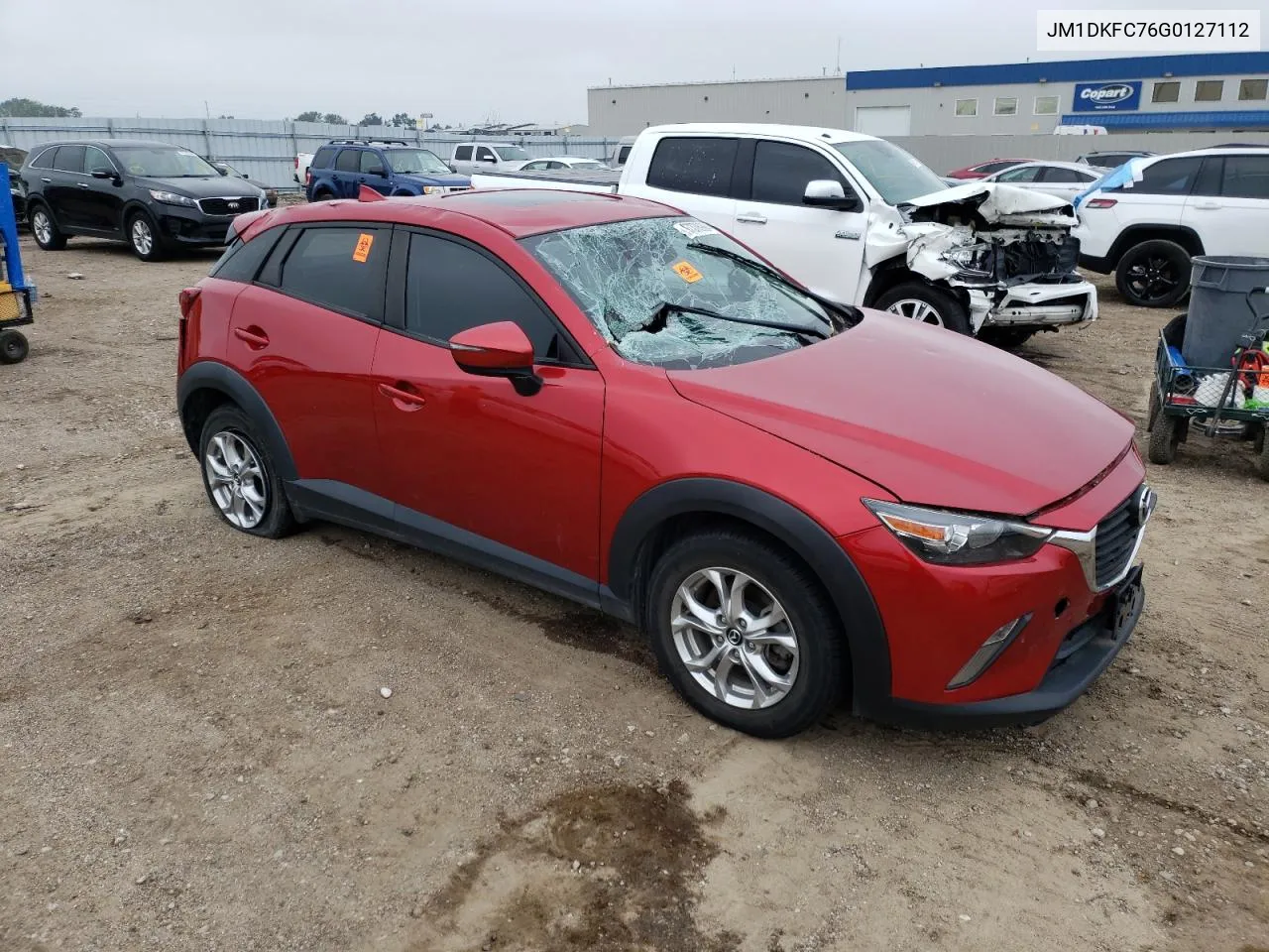 JM1DKFC76G0127112 2016 Mazda Cx-3 Touring