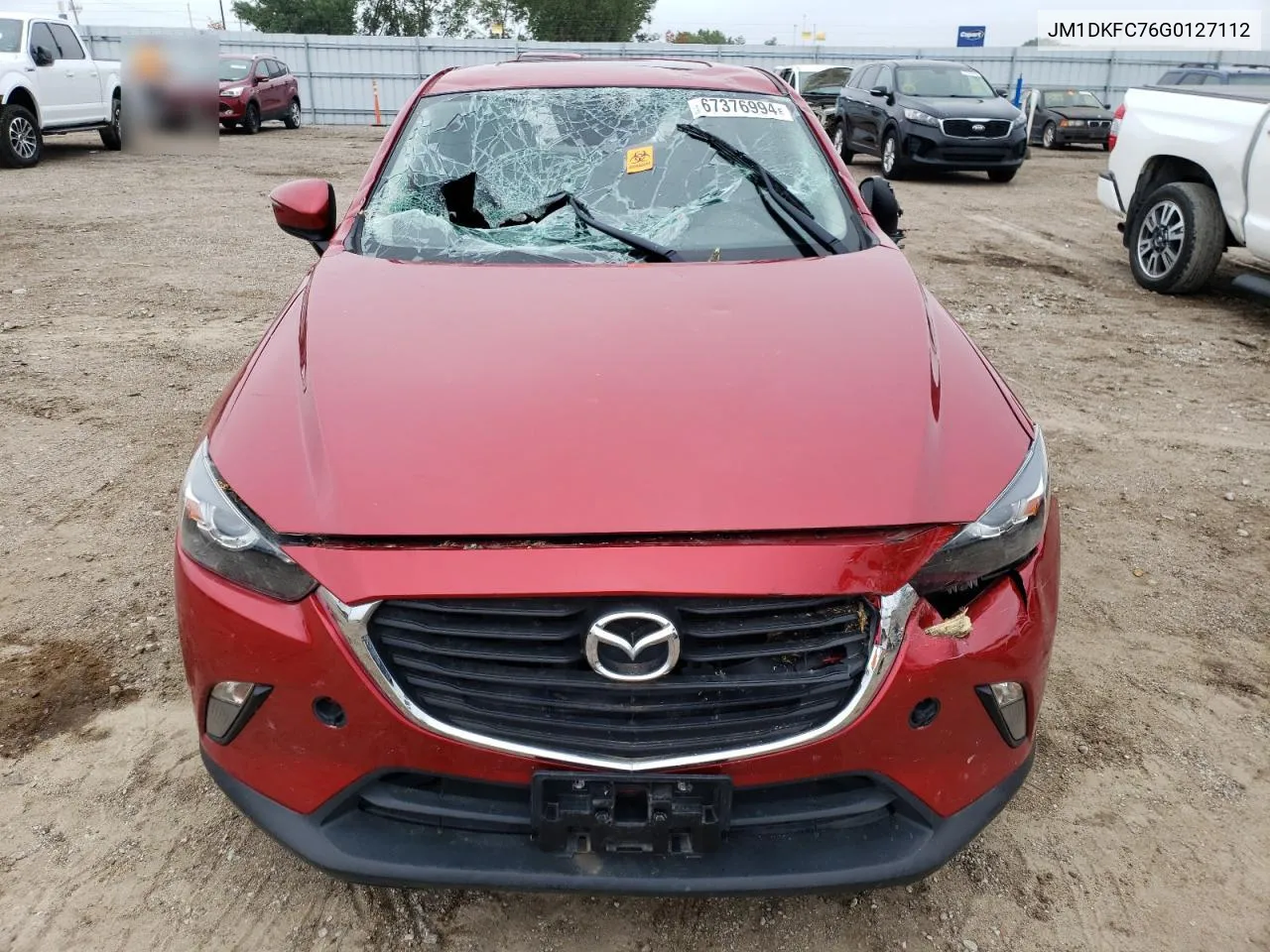 JM1DKFC76G0127112 2016 Mazda Cx-3 Touring