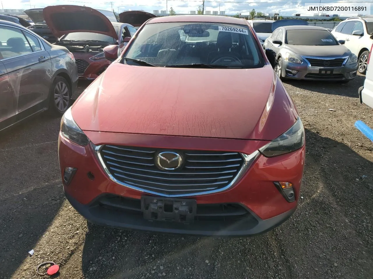 JM1DKBD72G0116891 2016 Mazda Cx-3 Grand Touring