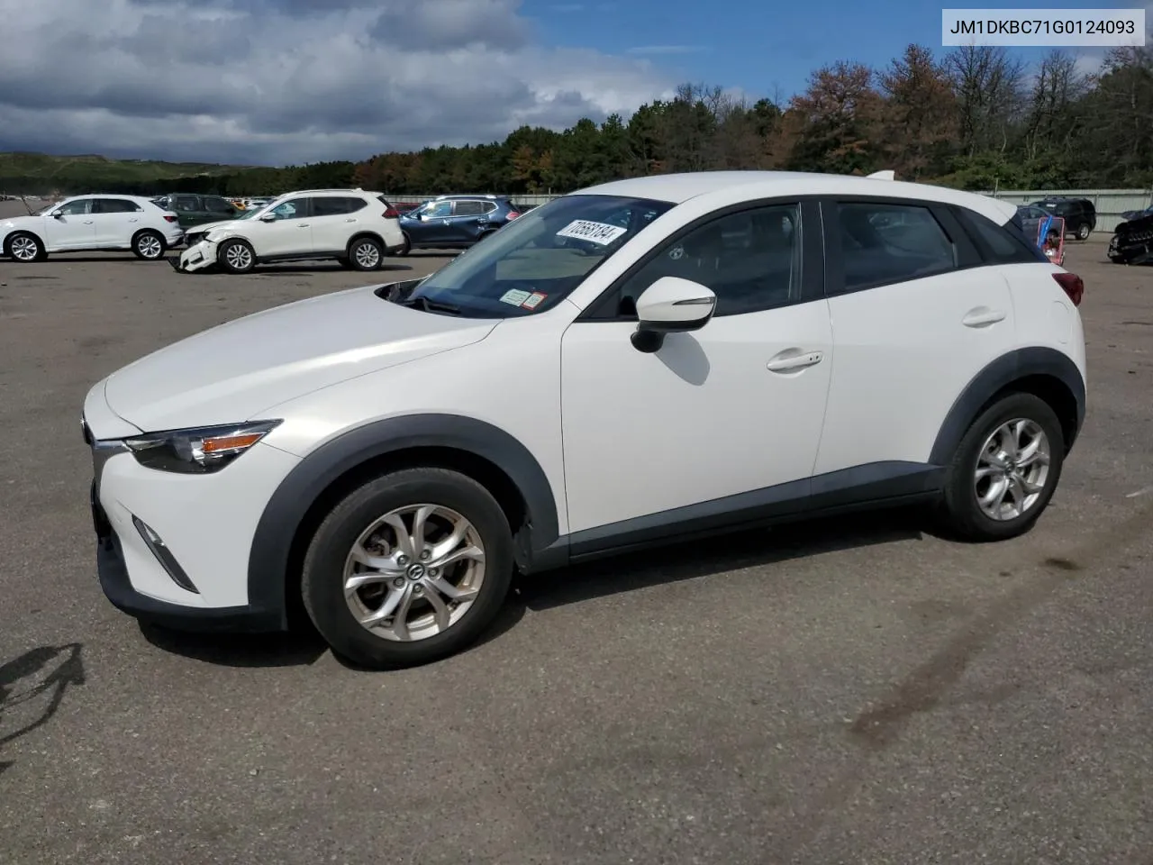 2016 Mazda Cx-3 Touring VIN: JM1DKBC71G0124093 Lot: 70568184