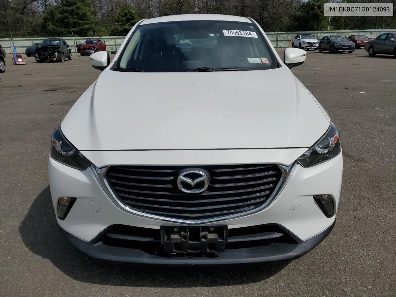 JM1DKBC71G0124093 2016 Mazda Cx-3 Touring