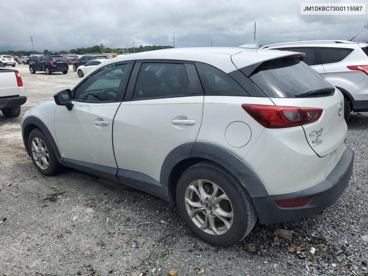 2016 Mazda Cx-3 Touring VIN: JM1DKBC73G0115587 Lot: 70924084