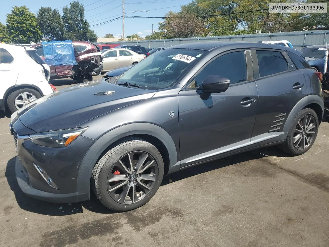 2016 Mazda Cx-3 Grand Touring VIN: JM1DKFD73G0133996 Lot: 71380764