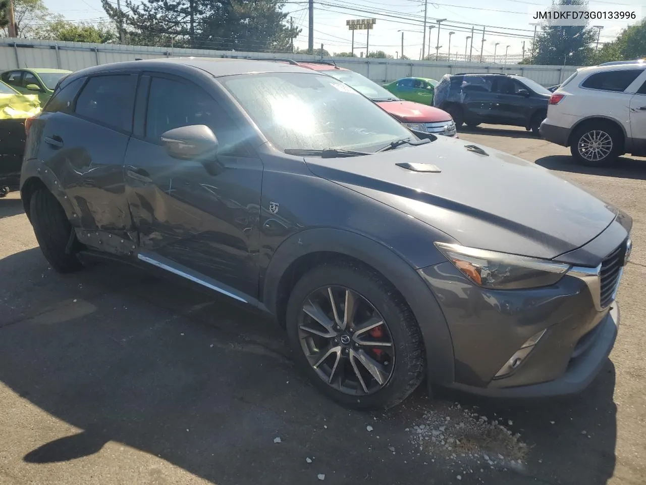 2016 Mazda Cx-3 Grand Touring VIN: JM1DKFD73G0133996 Lot: 71380764