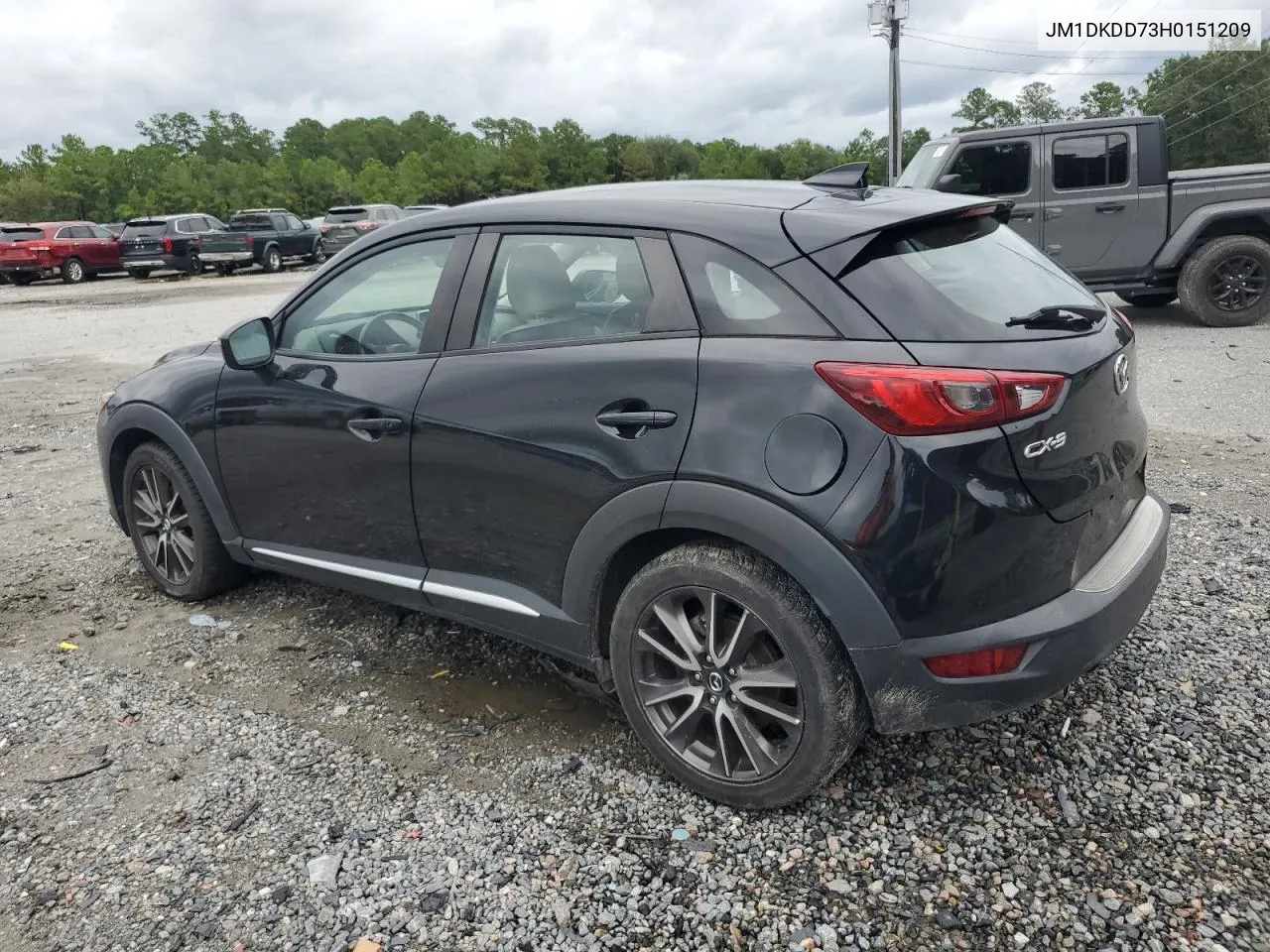 2017 Mazda Cx-3 Grand Touring VIN: JM1DKDD73H0151209 Lot: 66073814