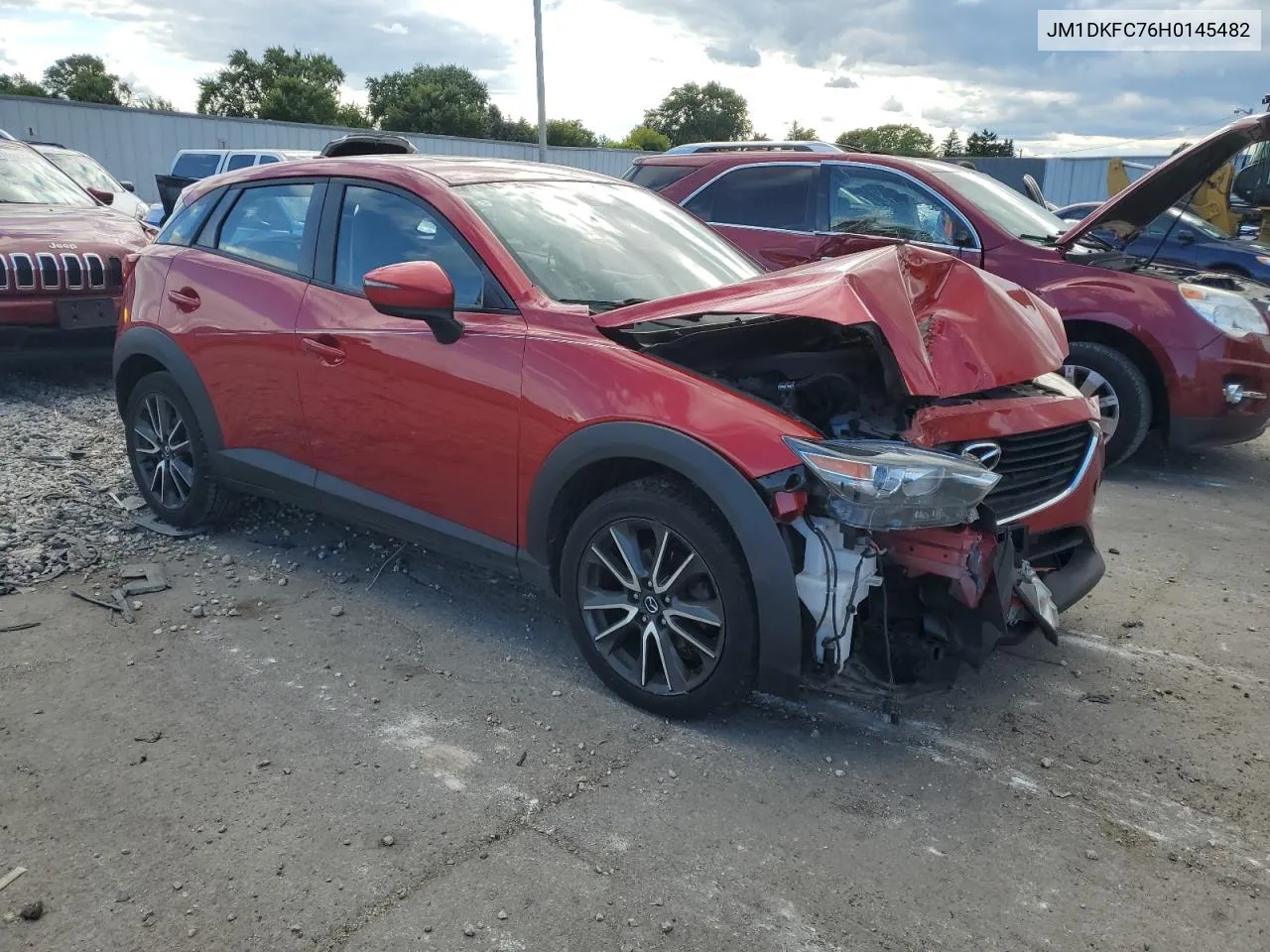 JM1DKFC76H0145482 2017 Mazda Cx-3 Touring