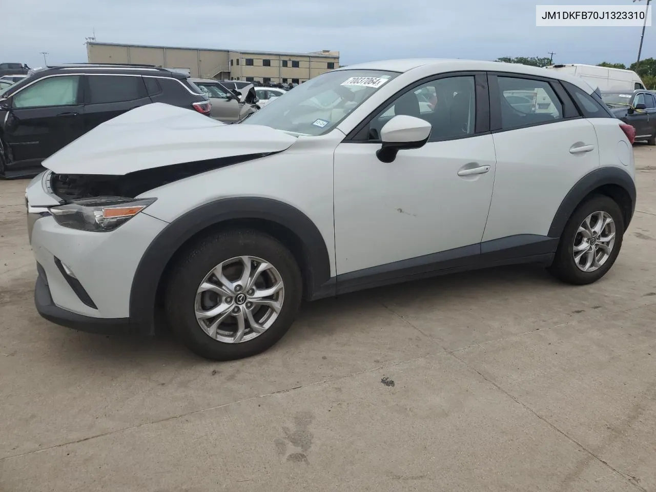 2018 Mazda Cx-3 Sport VIN: JM1DKFB70J1323310 Lot: 70037064