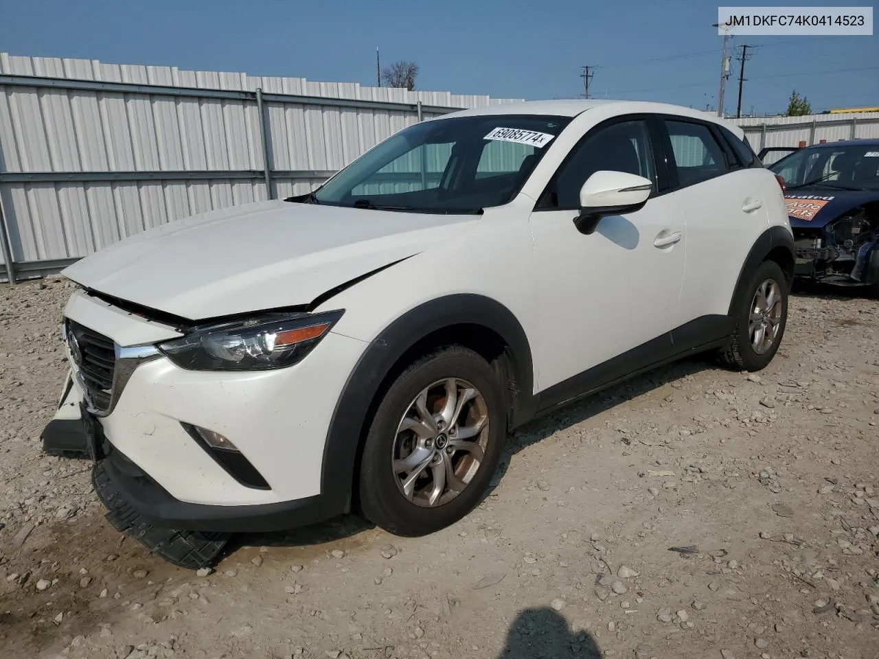 2019 Mazda Cx-3 Touring VIN: JM1DKFC74K0414523 Lot: 69085774