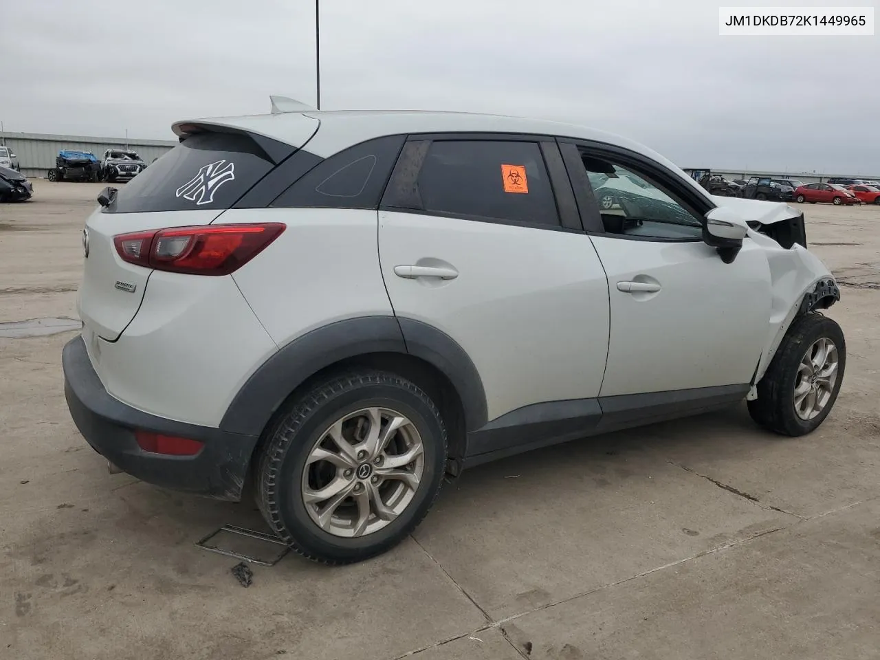 2019 Mazda Cx-3 Sport VIN: JM1DKDB72K1449965 Lot: 70266074