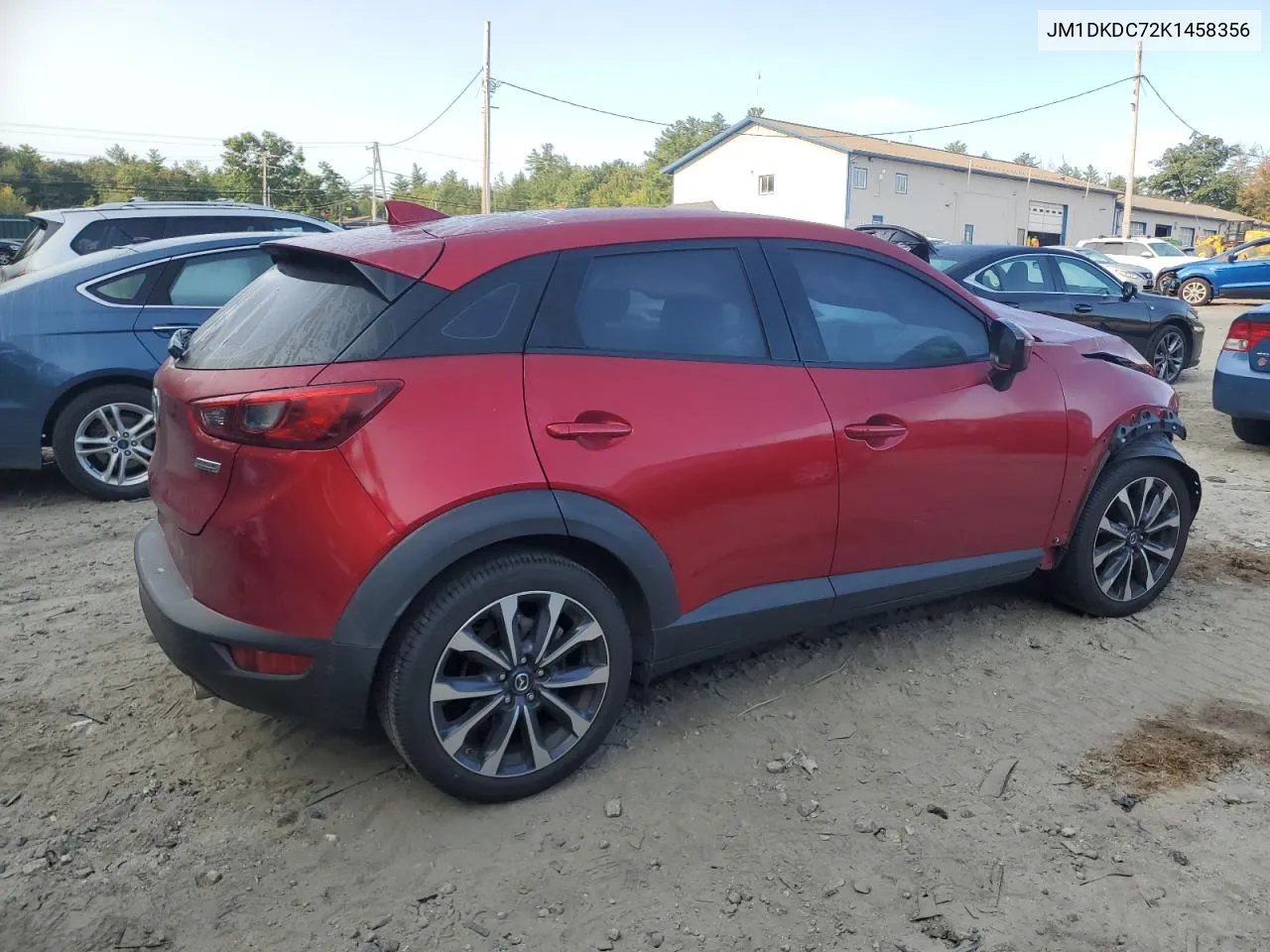 2019 Mazda Cx-3 Touring VIN: JM1DKDC72K1458356 Lot: 70574094