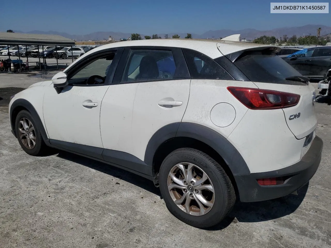 2019 Mazda Cx-3 Sport VIN: JM1DKDB71K1450587 Lot: 71087074