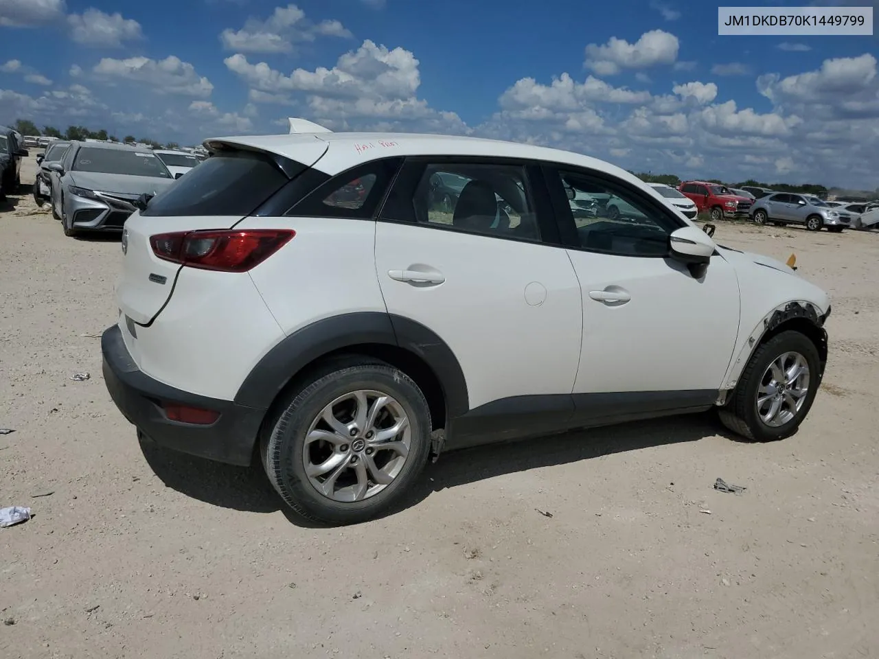 2019 Mazda Cx-3 Sport VIN: JM1DKDB70K1449799 Lot: 72071634