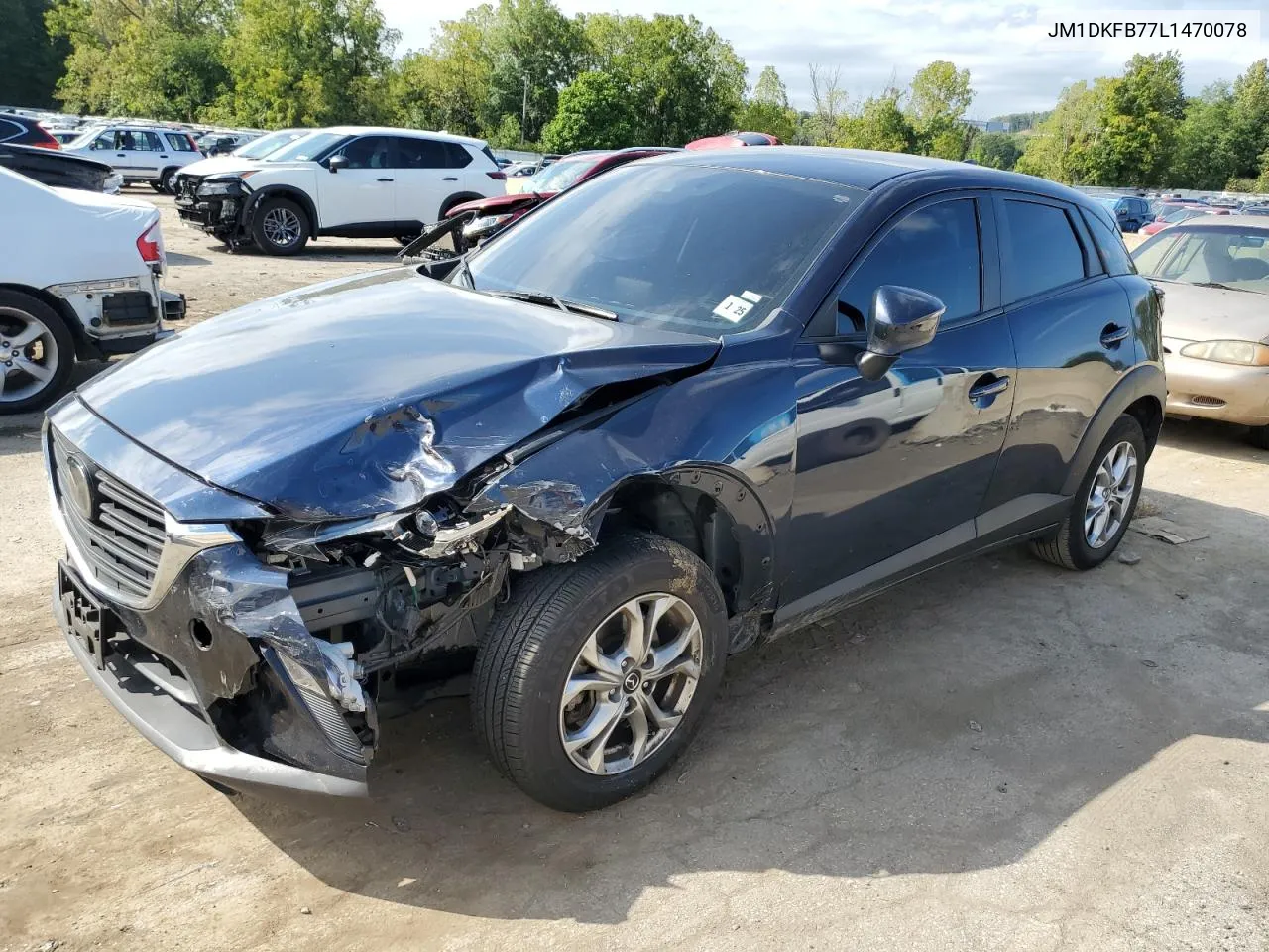 JM1DKFB77L1470078 2020 Mazda Cx-3 Sport