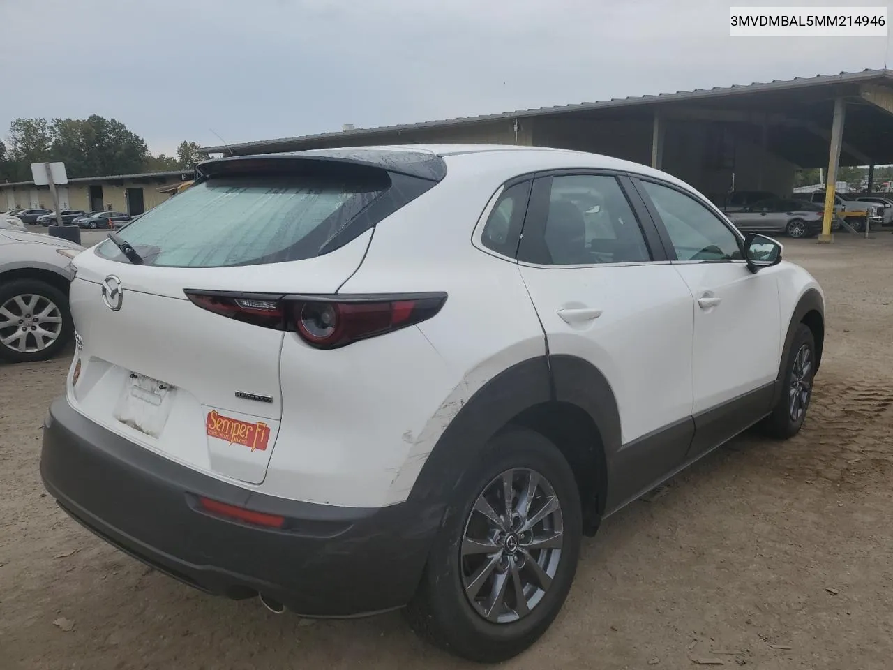 2021 Mazda Cx-30 VIN: 3MVDMBAL5MM214946 Lot: 71807094