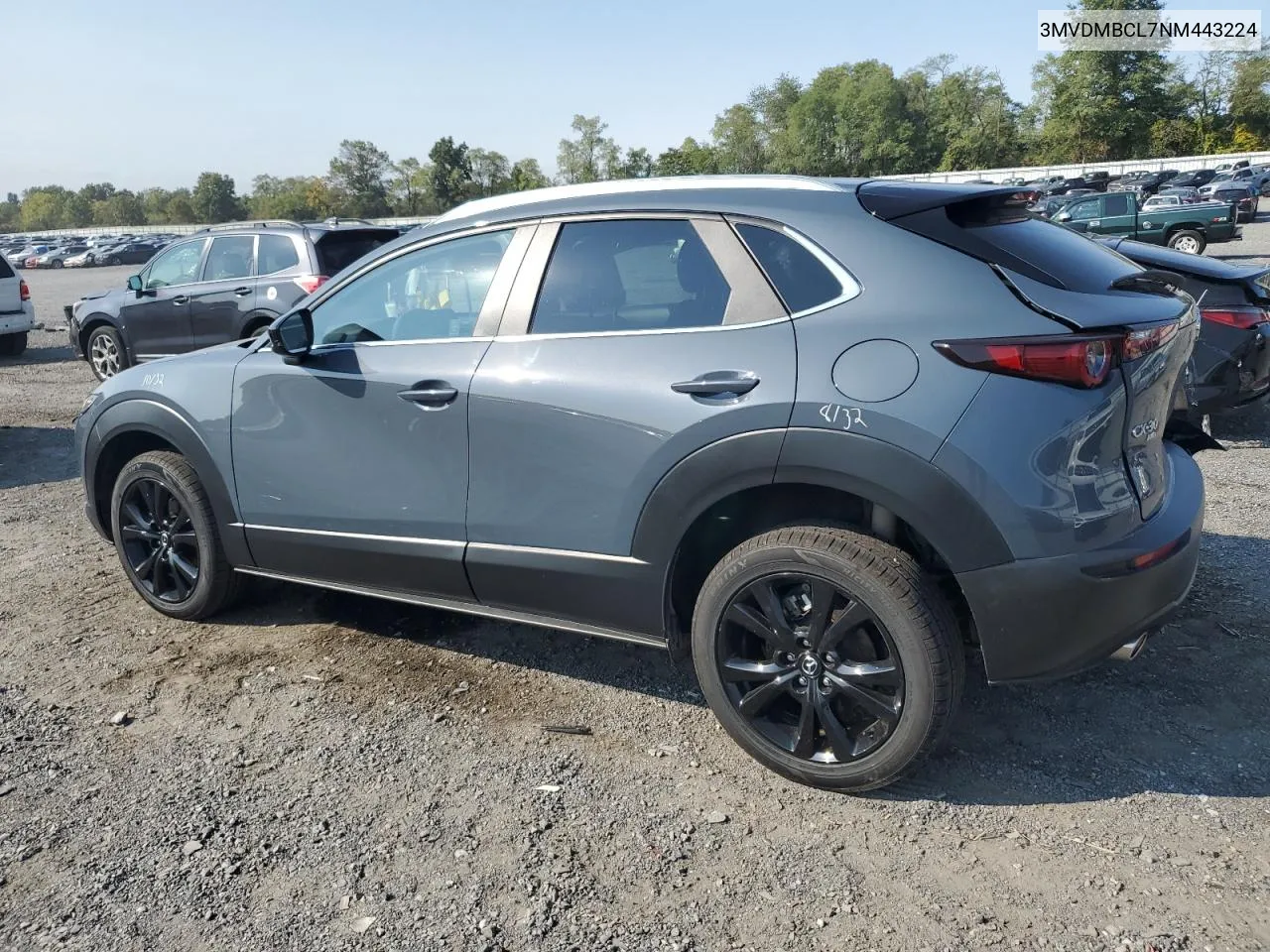 2022 Mazda Cx-30 Preferred VIN: 3MVDMBCL7NM443224 Lot: 70870524