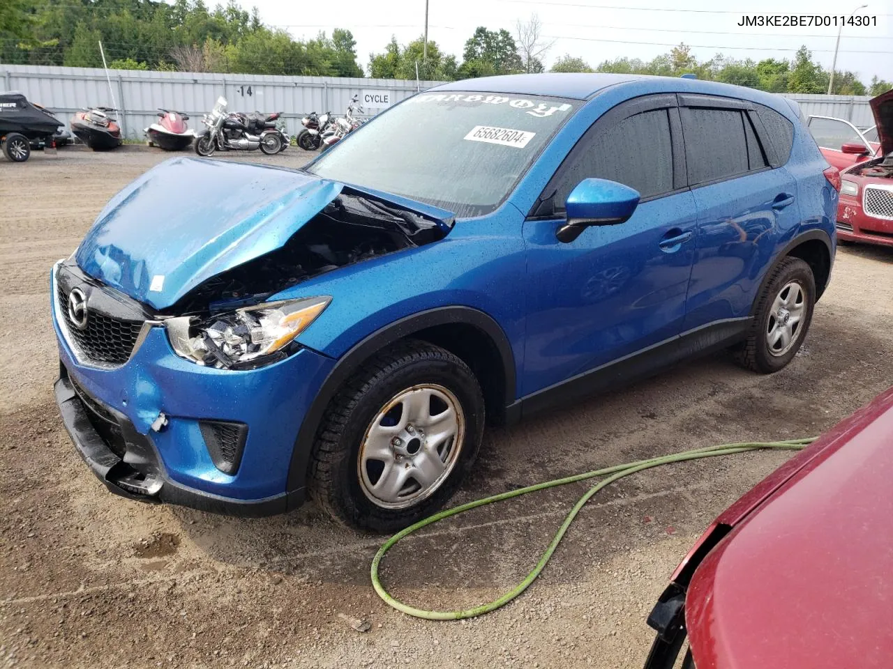 2013 Mazda Cx-5 Sport VIN: JM3KE2BE7D0114301 Lot: 65682604