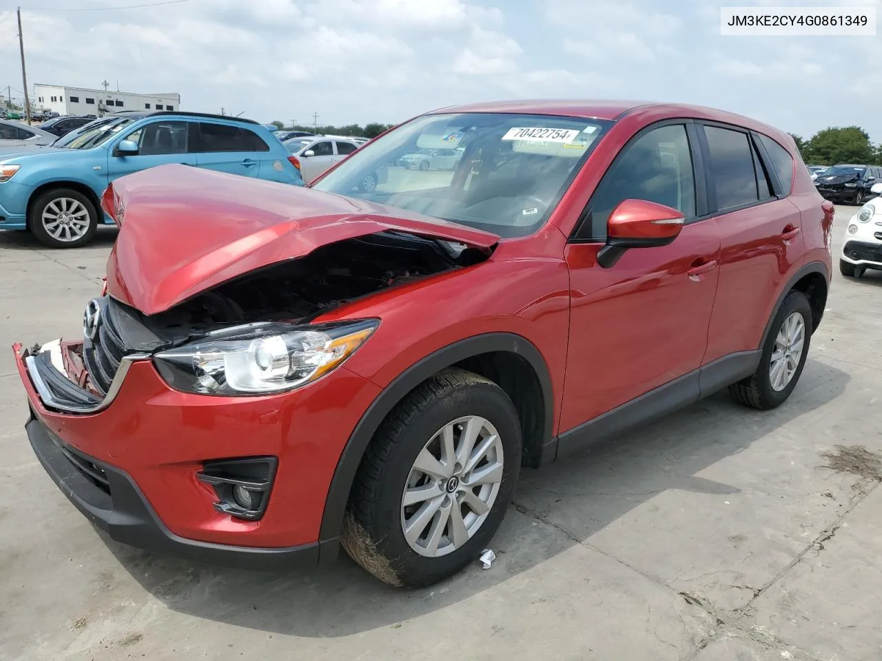 2016 Mazda Cx-5 Touring VIN: JM3KE2CY4G0861349 Lot: 70422754