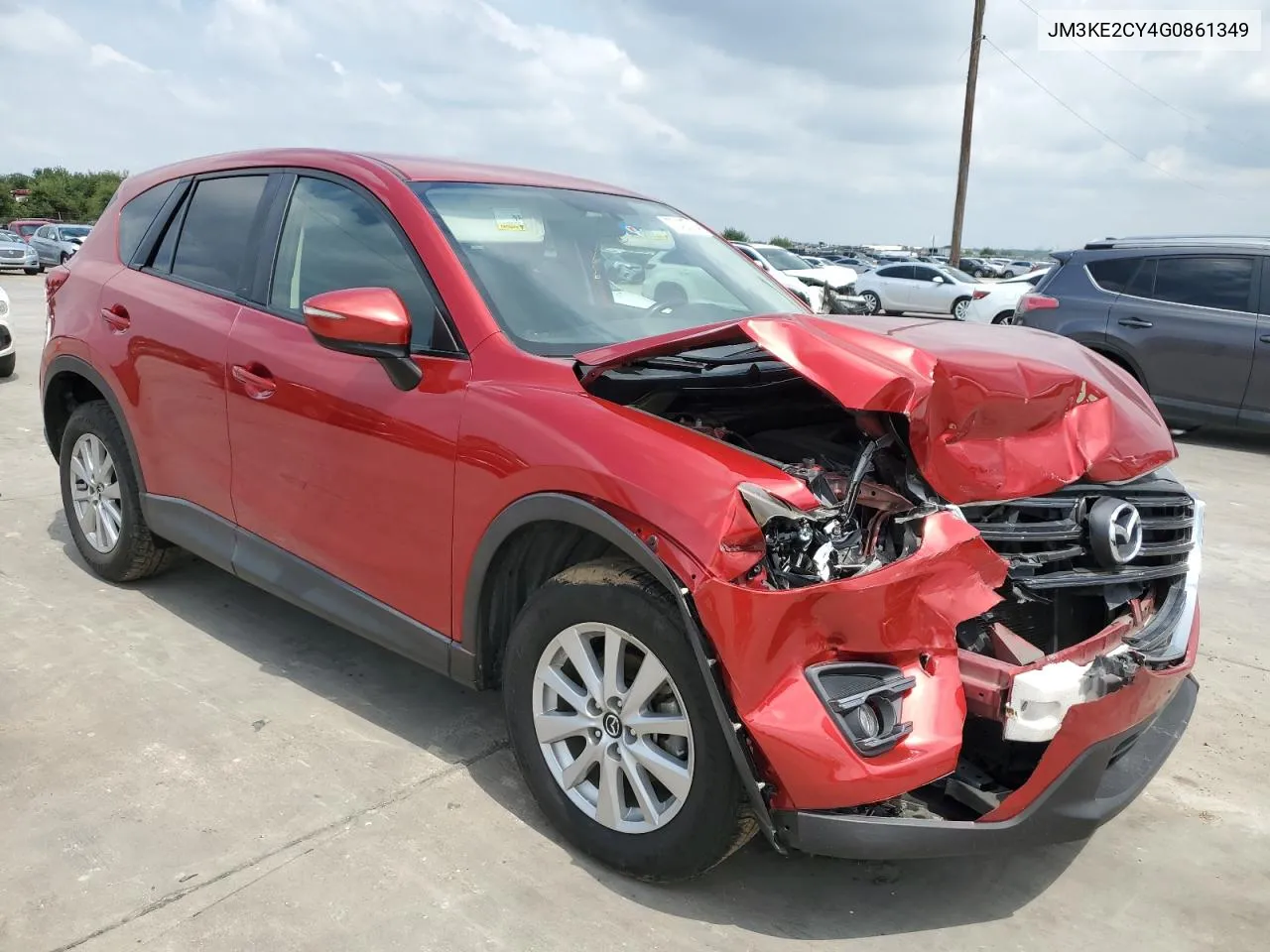 2016 Mazda Cx-5 Touring VIN: JM3KE2CY4G0861349 Lot: 70422754