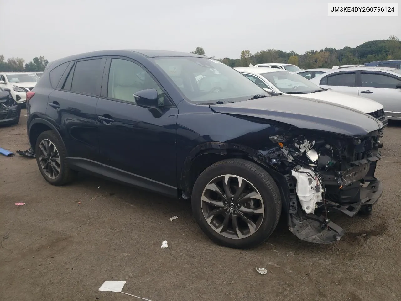 JM3KE4DY2G0796124 2016 Mazda Cx-5 Gt