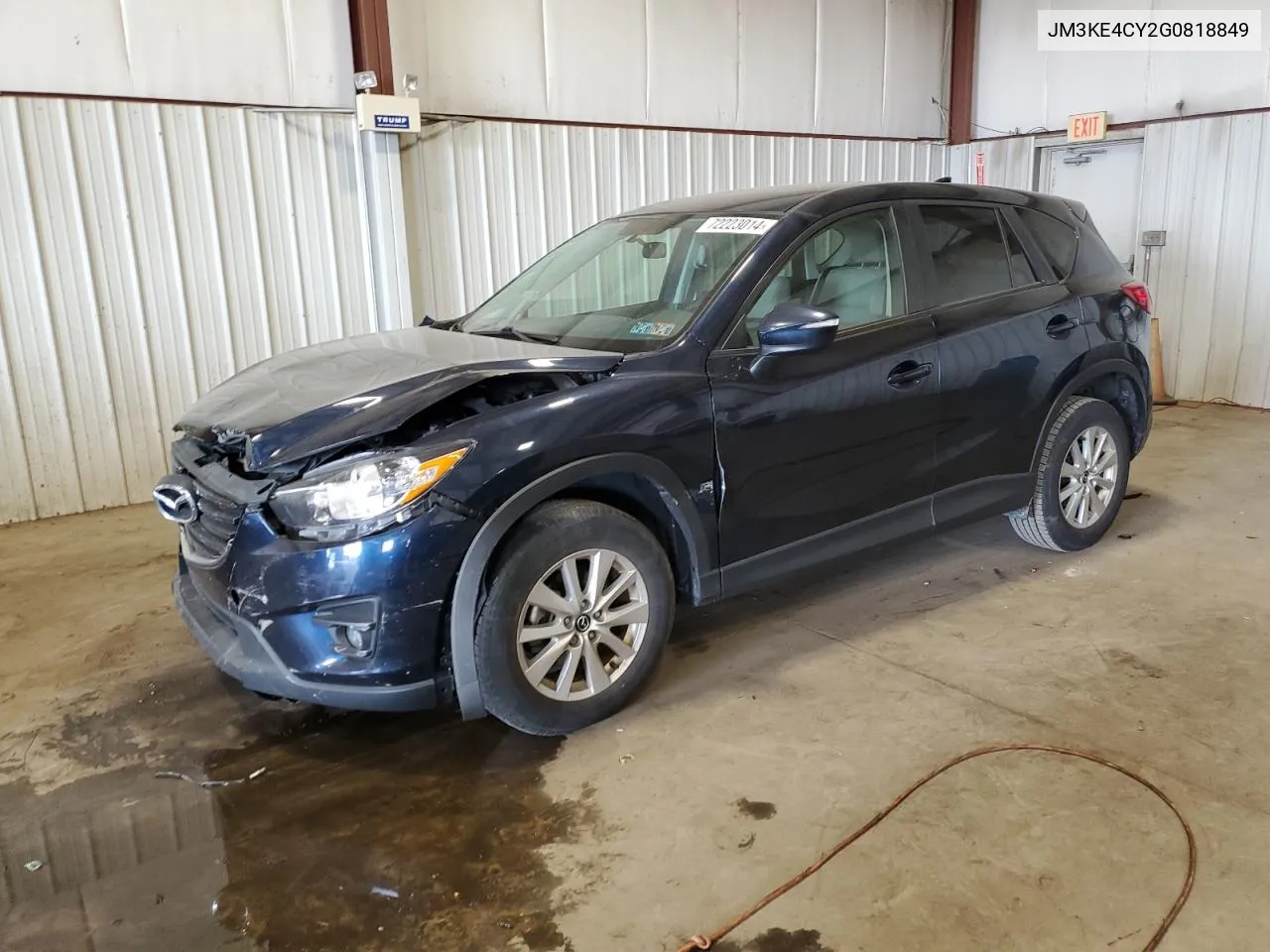 2016 Mazda Cx-5 Touring VIN: JM3KE4CY2G0818849 Lot: 72223014