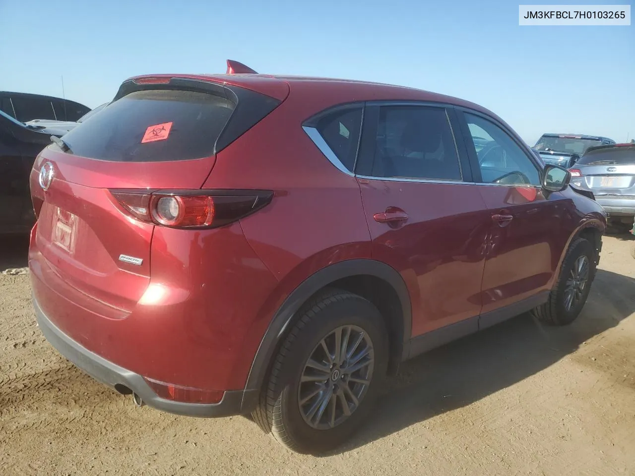 JM3KFBCL7H0103265 2017 Mazda Cx-5 Touring