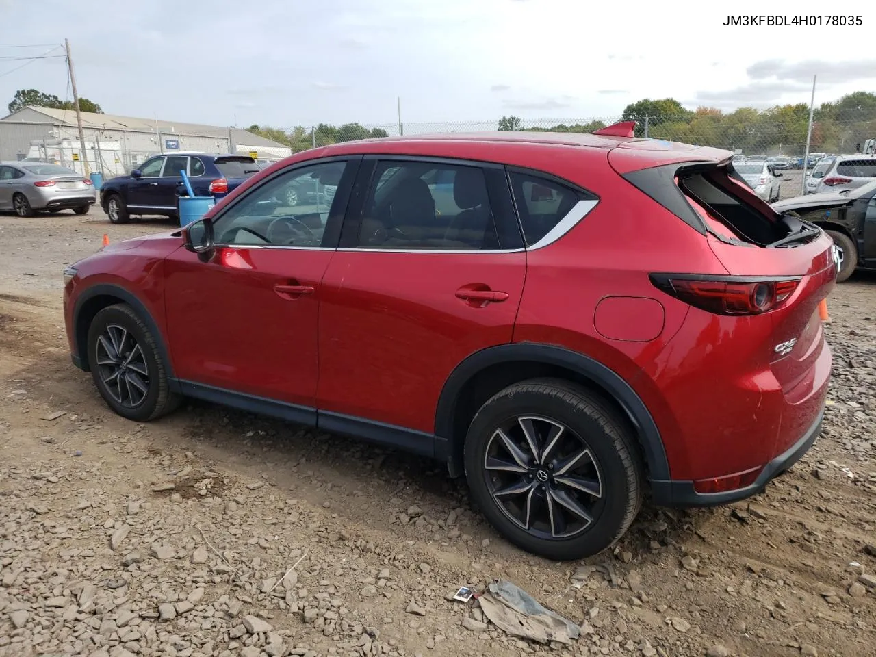 2017 Mazda Cx-5 Grand Touring VIN: JM3KFBDL4H0178035 Lot: 71893794