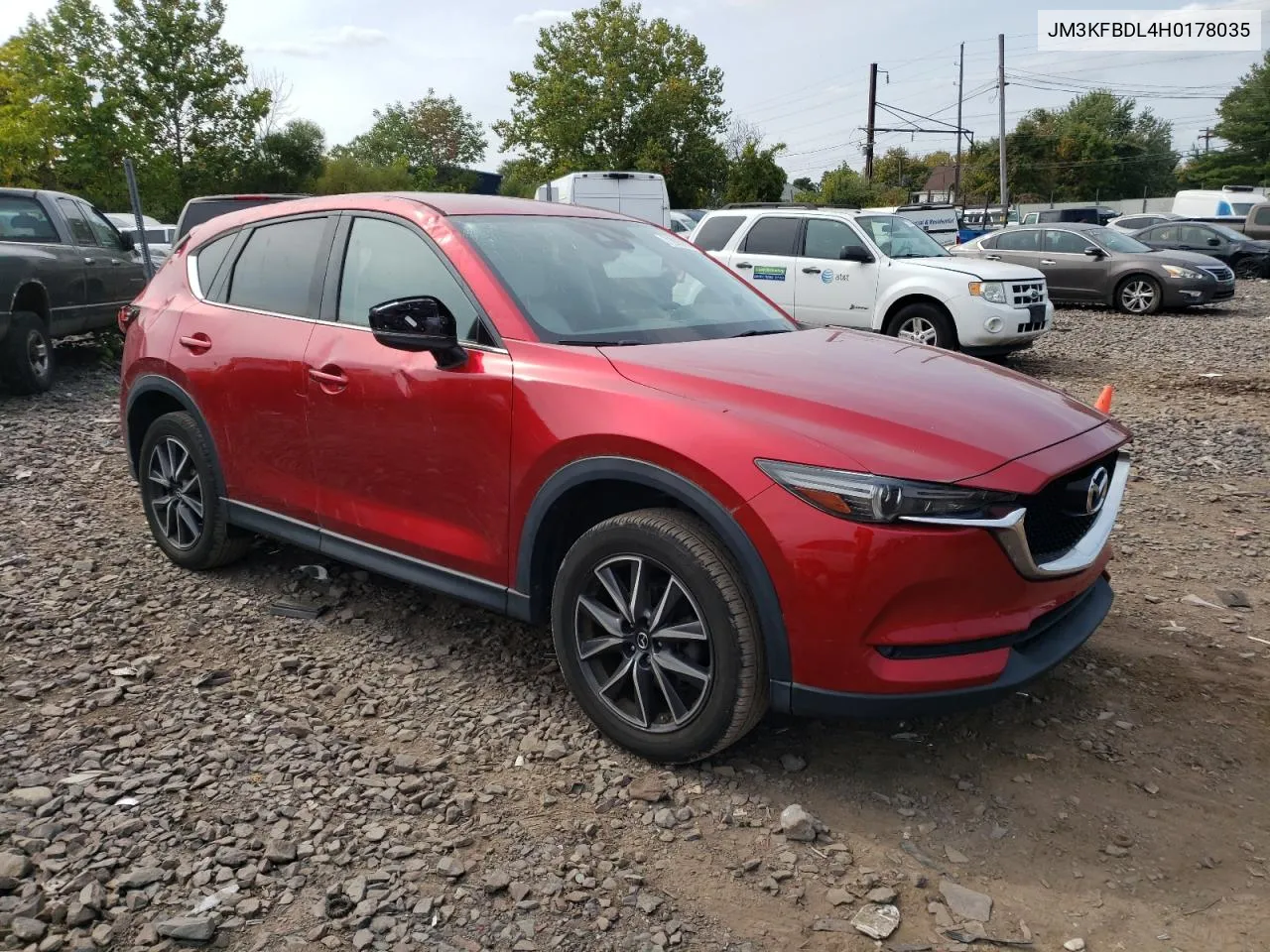 2017 Mazda Cx-5 Grand Touring VIN: JM3KFBDL4H0178035 Lot: 71893794