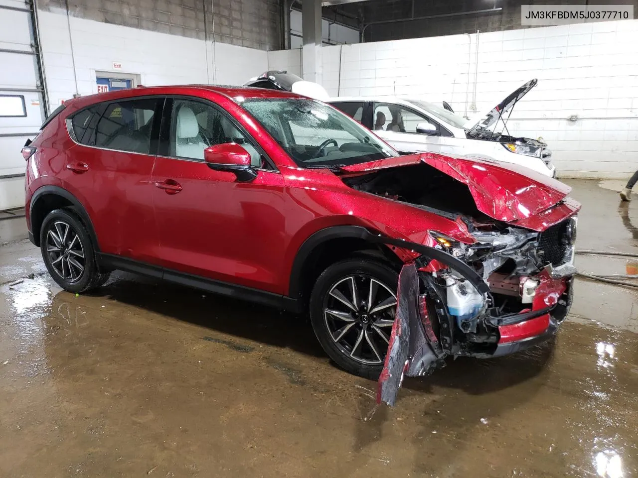 2018 Mazda Cx-5 Grand Touring VIN: JM3KFBDM5J0377710 Lot: 71841384