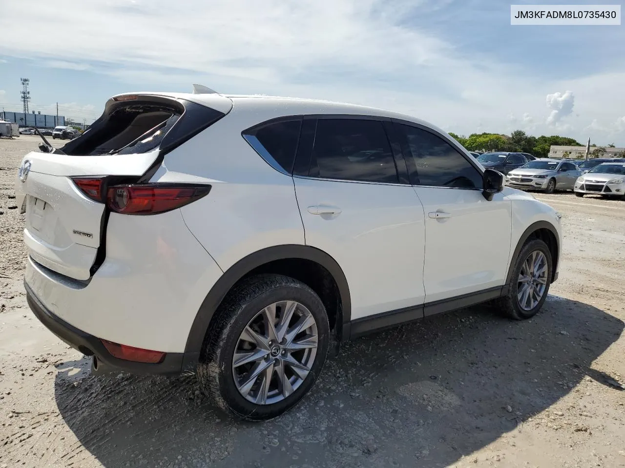 2020 Mazda Cx-5 Grand Touring VIN: JM3KFADM8L0735430 Lot: 67545054