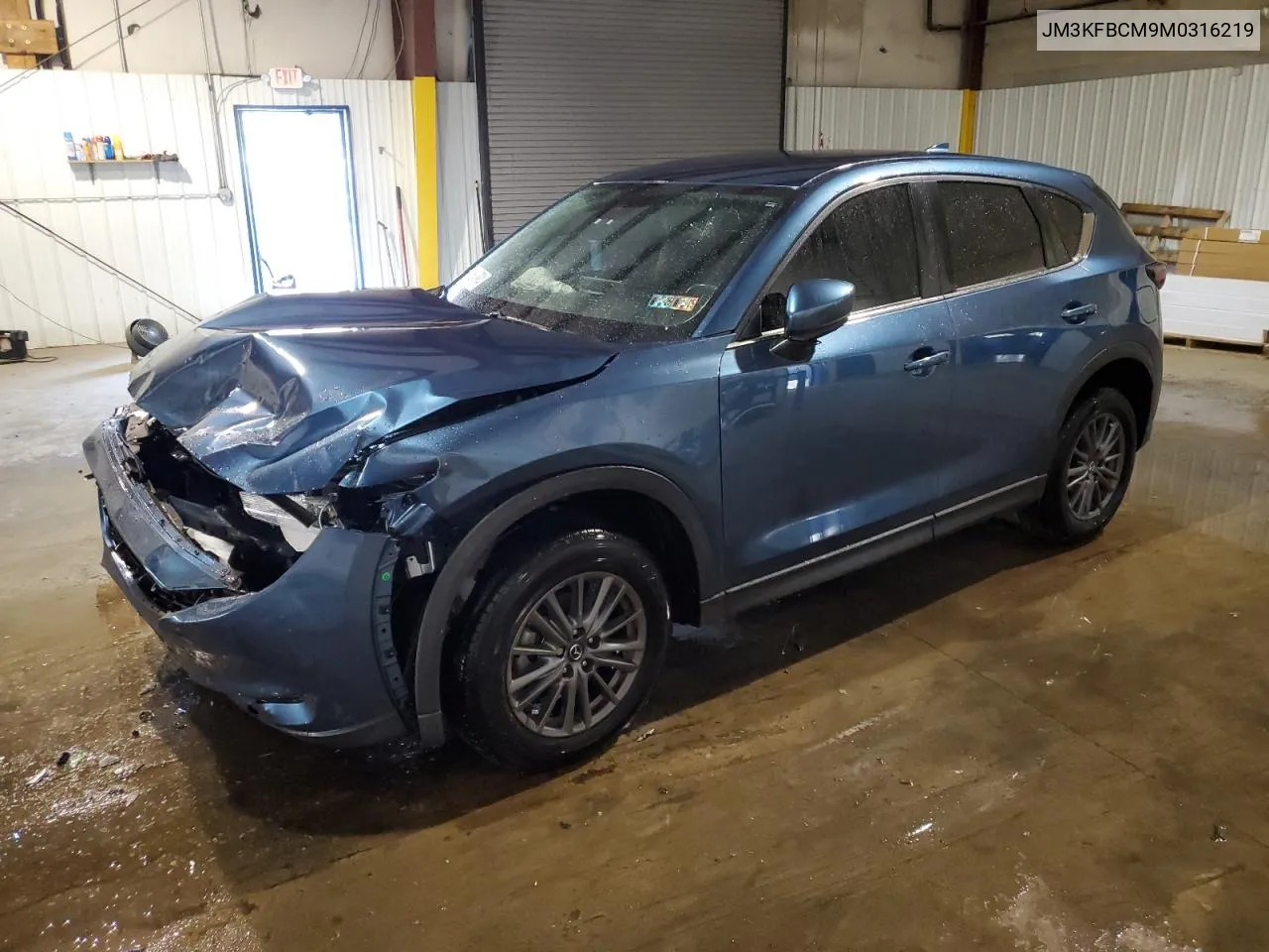 2021 Mazda Cx-5 Touring VIN: JM3KFBCM9M0316219 Lot: 68849984