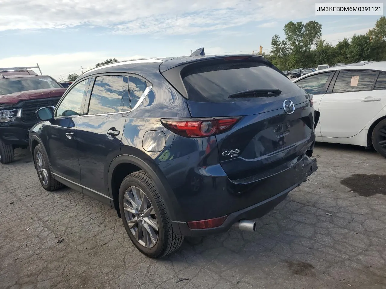 2021 Mazda Cx-5 Grand Touring VIN: JM3KFBDM6M0391121 Lot: 71853874