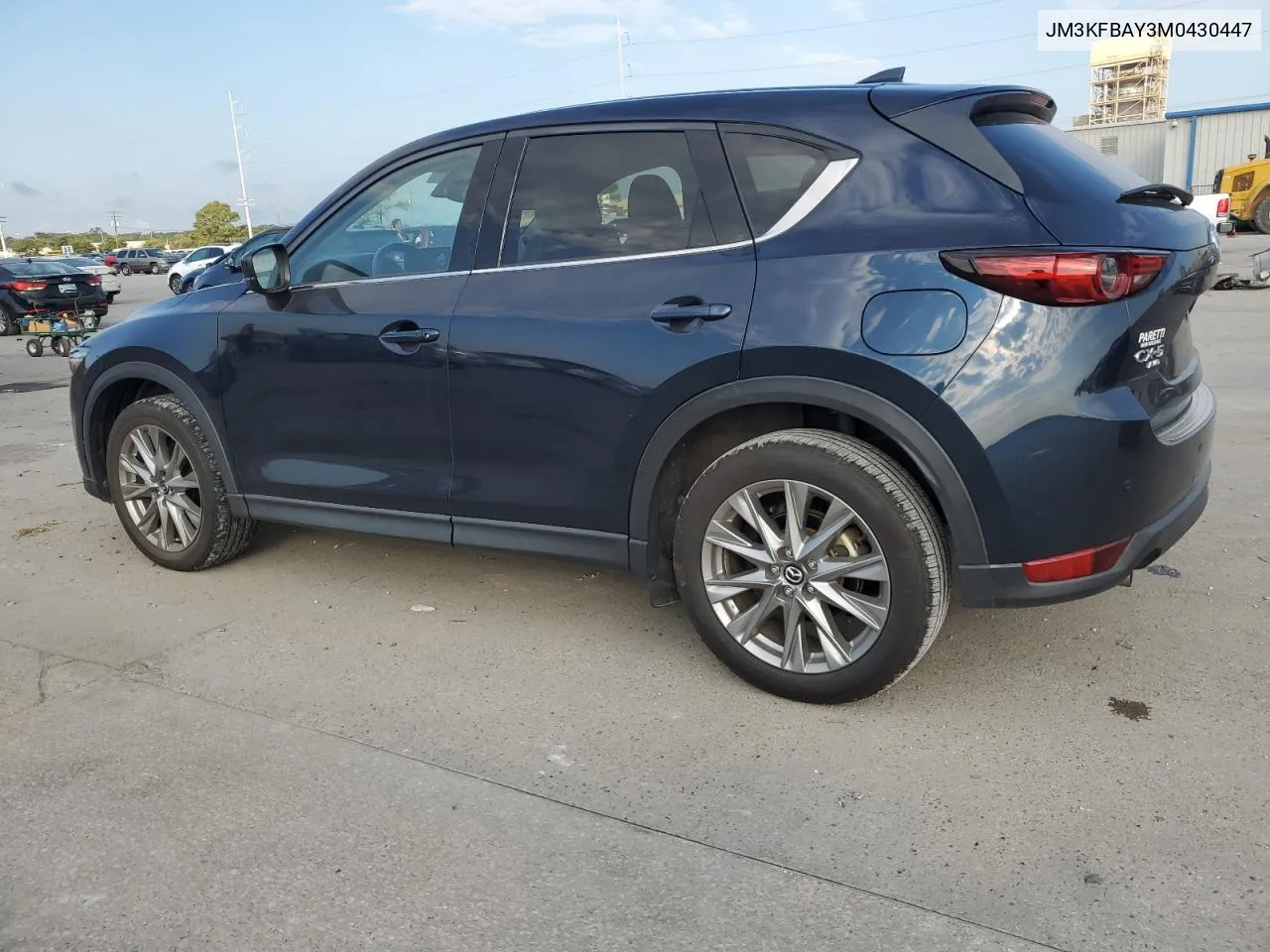 2021 Mazda Cx-5 Grand Touring Reserve VIN: JM3KFBAY3M0430447 Lot: 71881594