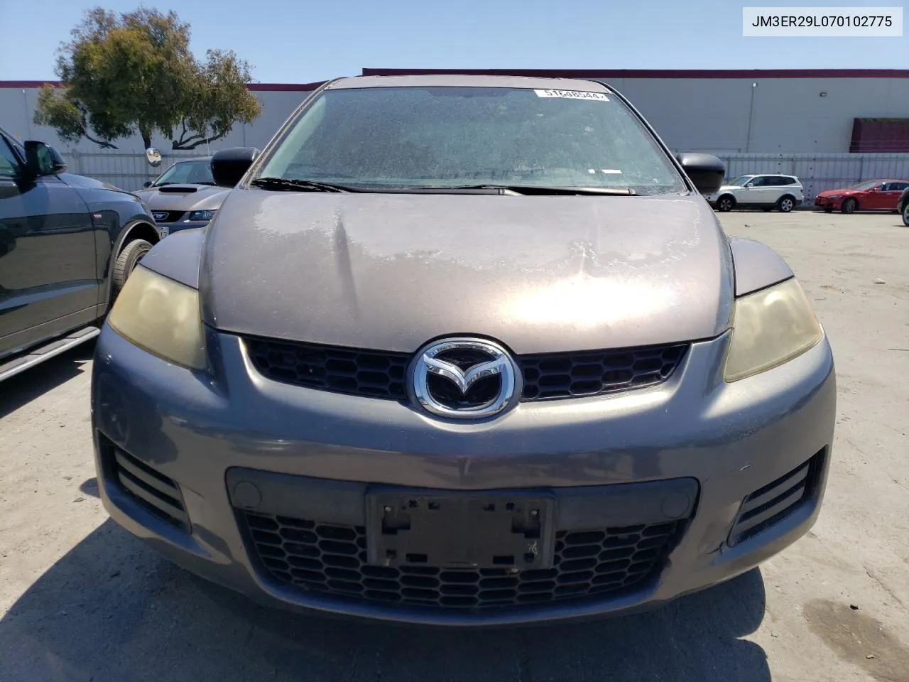 2007 Mazda Cx-7 VIN: JM3ER29L070102775 Lot: 51648544