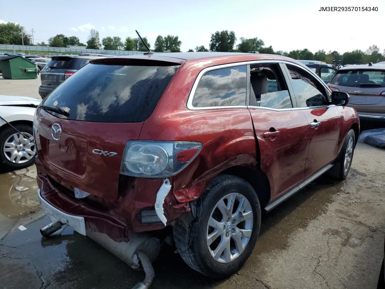 JM3ER293570154340 2007 Mazda Cx-7