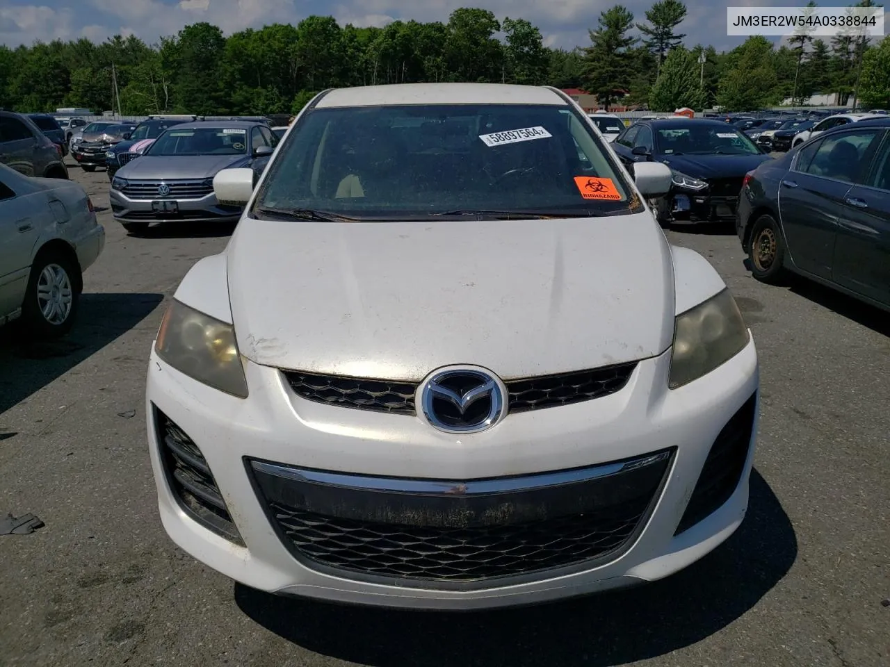 2010 Mazda Cx-7 VIN: JM3ER2W54A0338844 Lot: 58897564