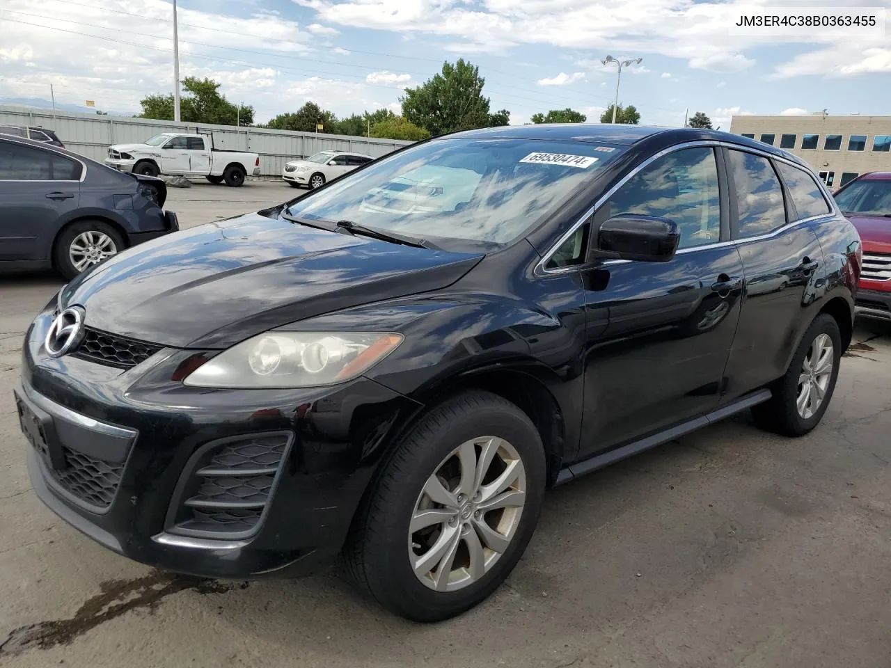 2011 Mazda Cx-7 VIN: JM3ER4C38B0363455 Lot: 69530474