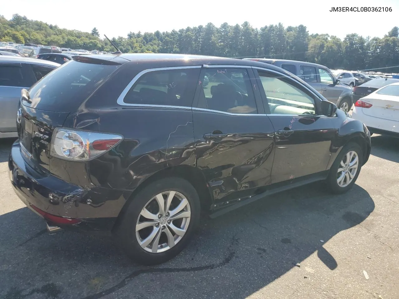 2011 Mazda Cx-7 VIN: JM3ER4CL0B0362106 Lot: 69901594