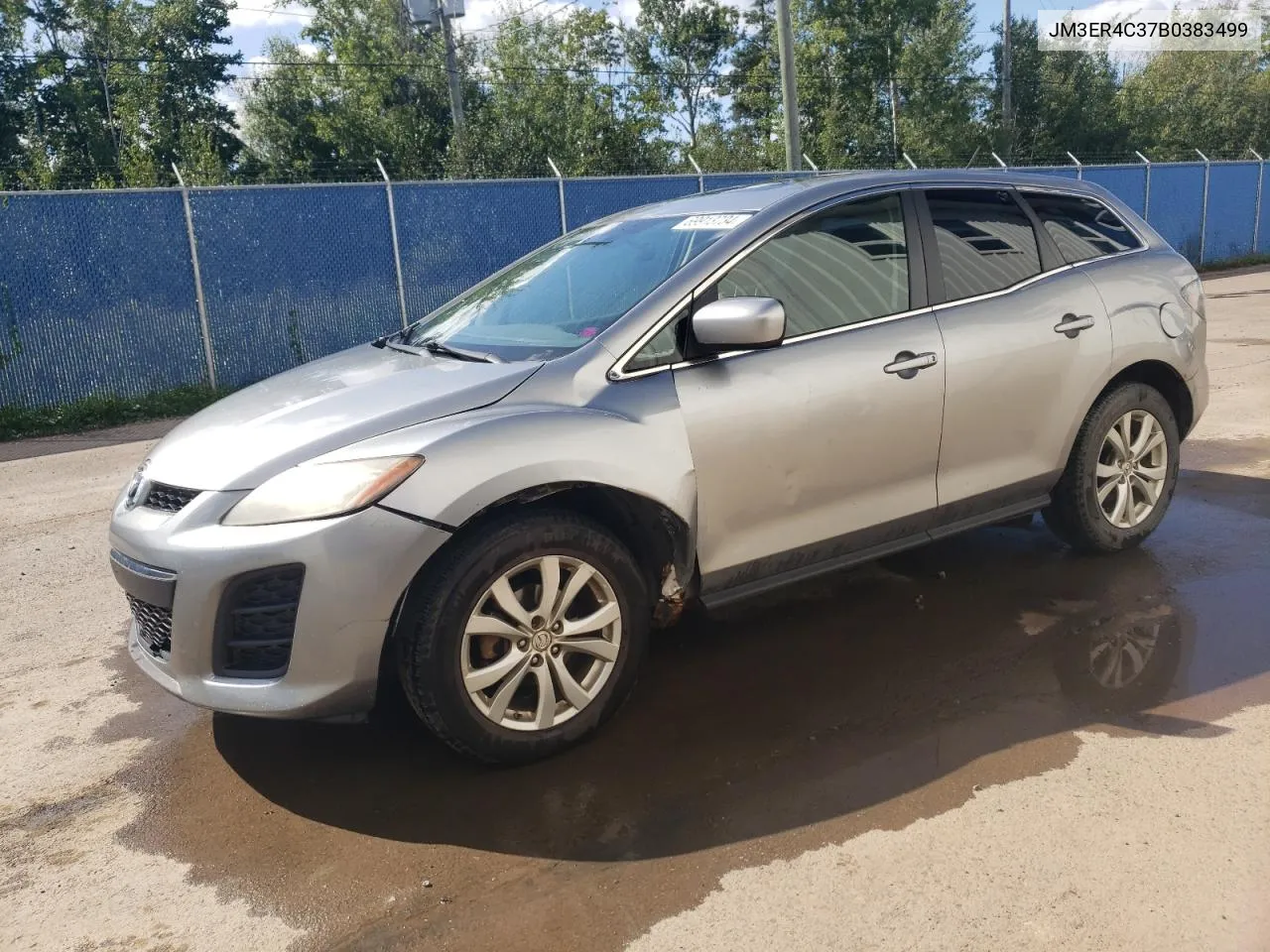 2011 Mazda Cx-7 VIN: JM3ER4C37B0383499 Lot: 69913734