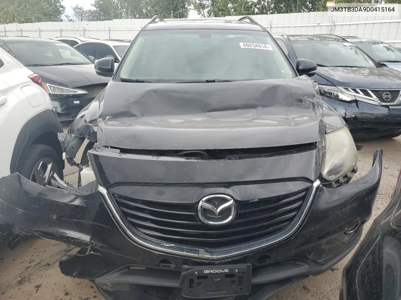 2013 Mazda Cx-9 Grand Touring VIN: JM3TB3DA9D0415164 Lot: 69254914