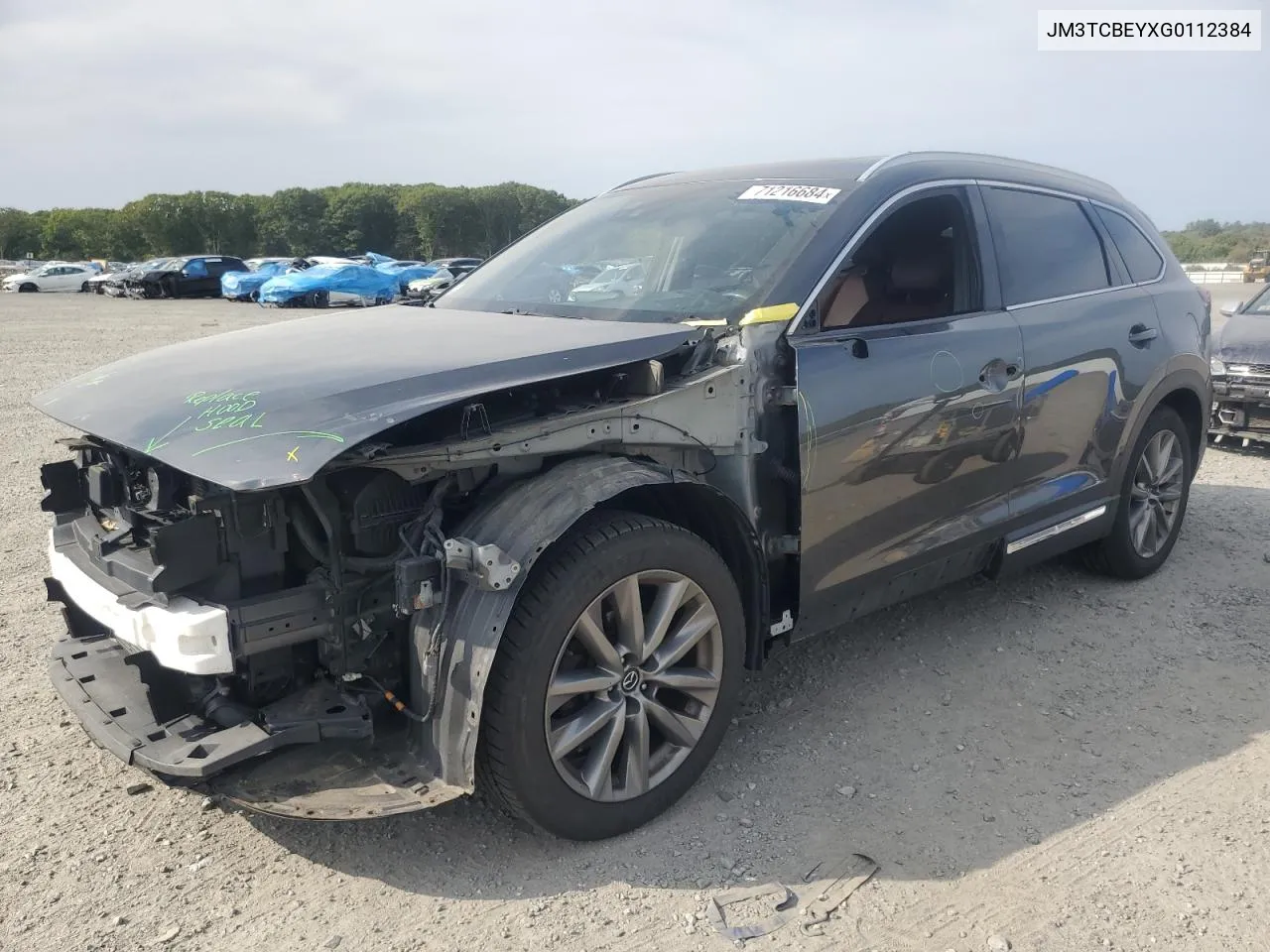 JM3TCBEYXG0112384 2016 Mazda Cx-9 Signature