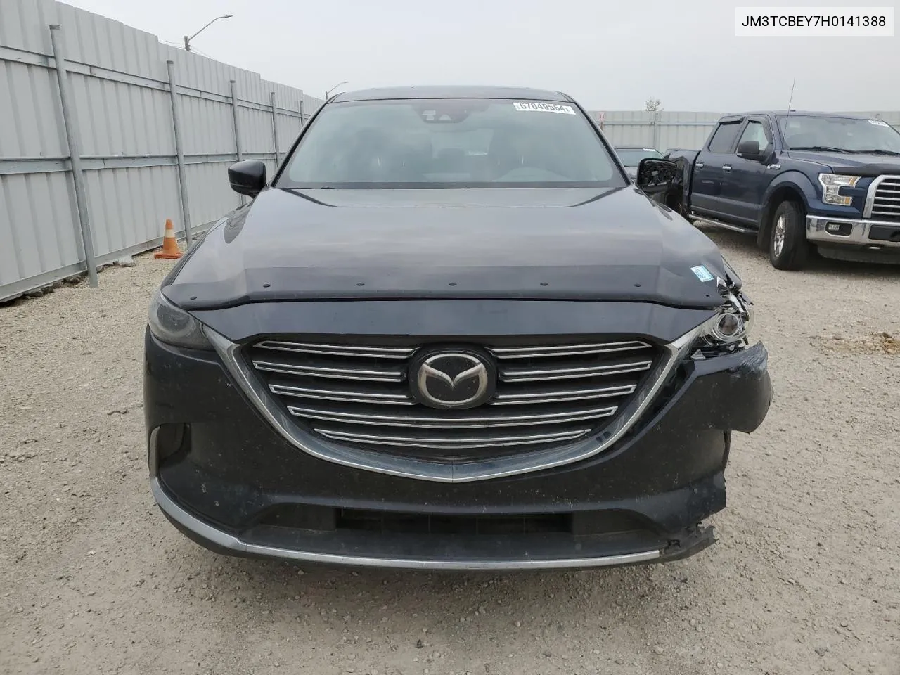 2017 Mazda Cx-9 Signature VIN: JM3TCBEY7H0141388 Lot: 67049554