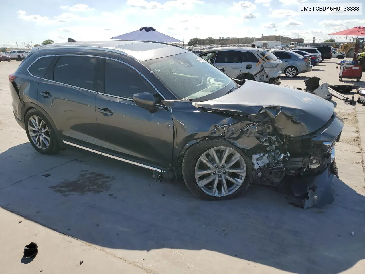 2017 Mazda Cx-9 Grand Touring VIN: JM3TCBDY6H0133333 Lot: 71844504