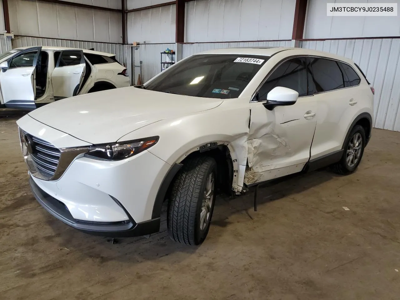 2018 Mazda Cx-9 Touring VIN: JM3TCBCY9J0235488 Lot: 72183744