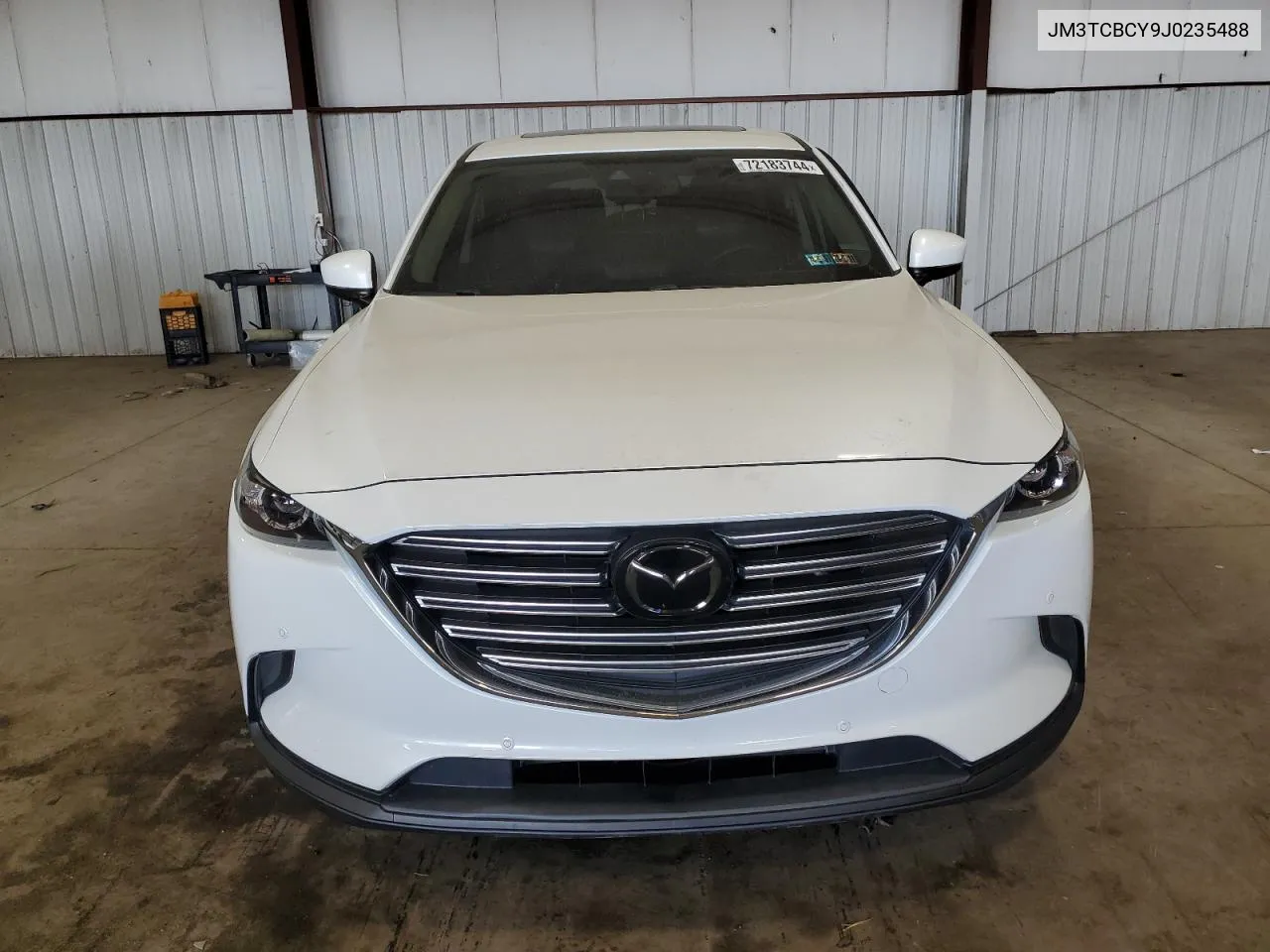 2018 Mazda Cx-9 Touring VIN: JM3TCBCY9J0235488 Lot: 72183744