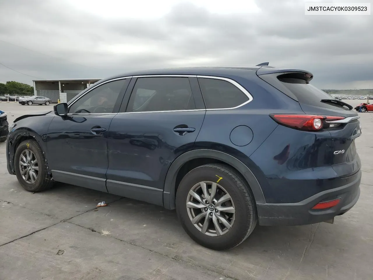 2019 Mazda Cx-9 Touring VIN: JM3TCACY0K0309523 Lot: 71092924