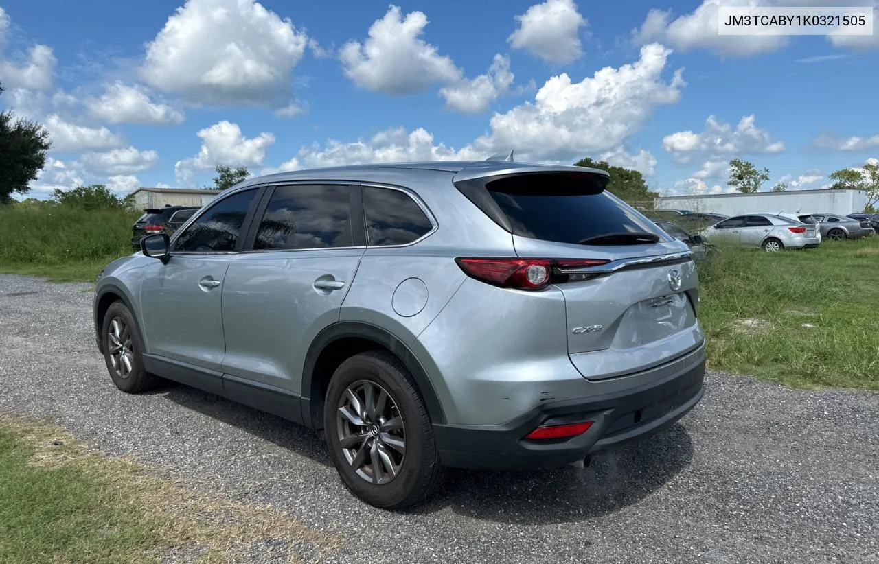 JM3TCABY1K0321505 2019 Mazda Cx-9 Sport