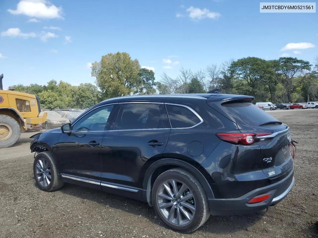 2021 Mazda Cx-9 Grand Touring VIN: JM3TCBDY6M0521561 Lot: 71256694